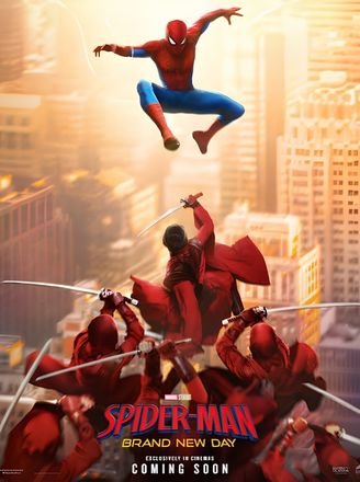 Spider-Man Brand New Day movie poster